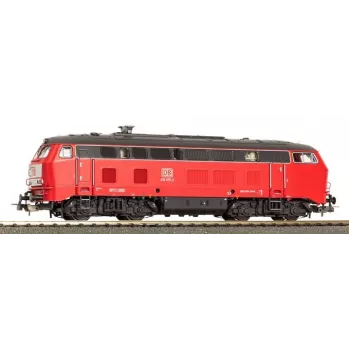 PIKO 22065 Locomotiva diesel H0 com som BR 215 DB AG Época V com descodificador de som PIKO