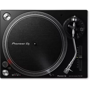 Pioneer PLX-500 gira-discos DJ direct drive preto