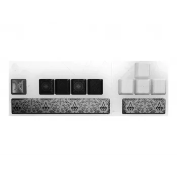 Conjunto de teclas PIXMINDS Lexip Black Flag Resynced Tattoo para teclado mecânico
