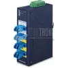 PLANET IFB-244-SLC conversor de suporte industrial 2 canais série para fibra ótica (ST, multimodo, azul)