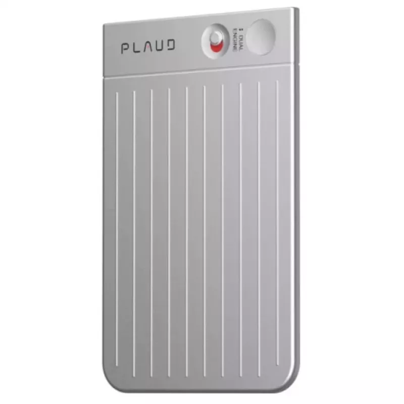 PLAUD NOTE gravador de voz com IA, 64GB, prateado