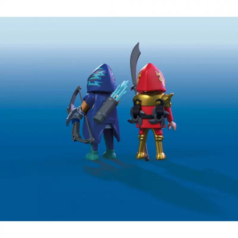 Playmobil 71833 Heroes: Drone Heroico contra Ninja Malvado