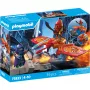 Playmobil 71833 Heroes: Drone Heroico contra Ninja Malvado