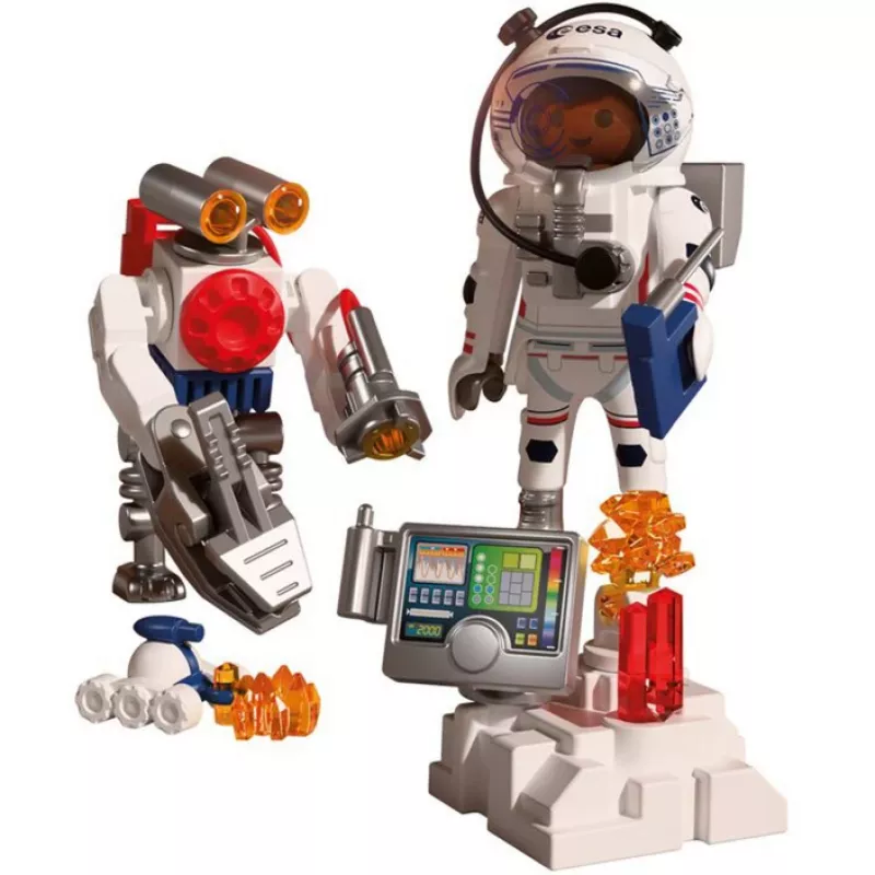 Playmobil 72014 ESA astronauta com robô