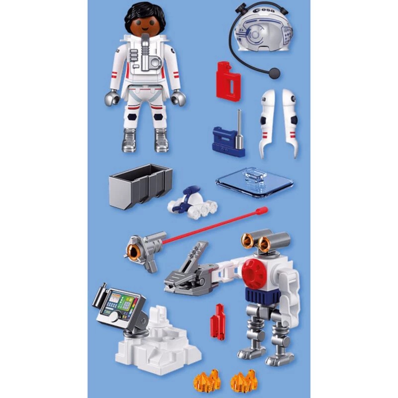 Playmobil 72014 ESA astronauta com robô
