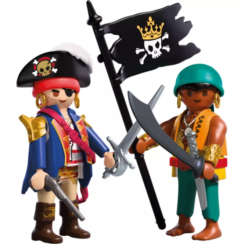 Playmobil 72024 DuoPack Pirates conjunto de figuras de ação