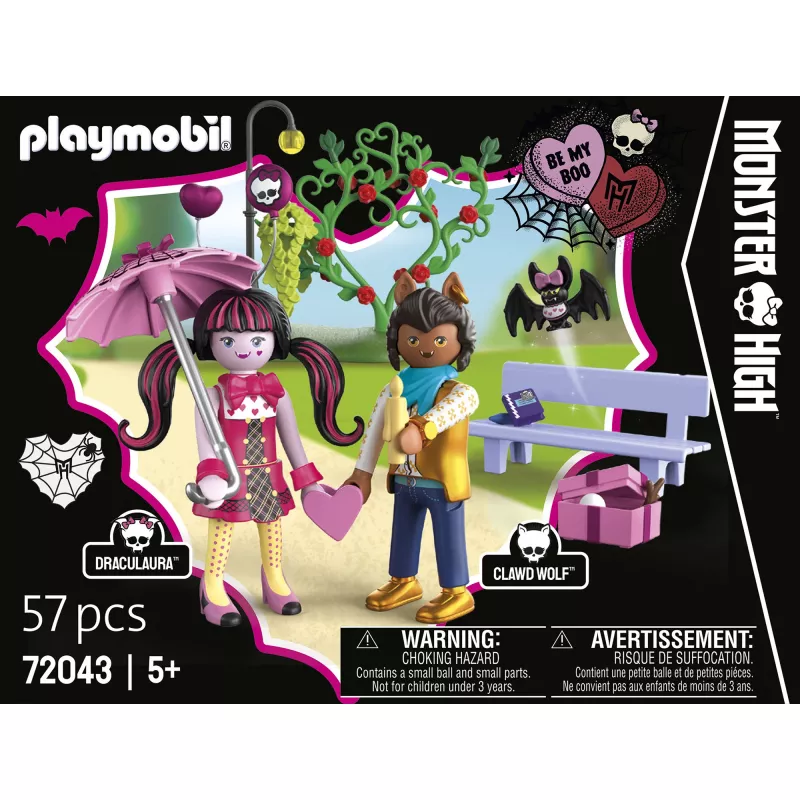 PLAYMOBIL 72043 Monster High Encontro de São Valentim