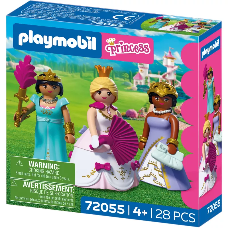 PLAYMOBIL 72055 Princess Conjunto de Três Princesas