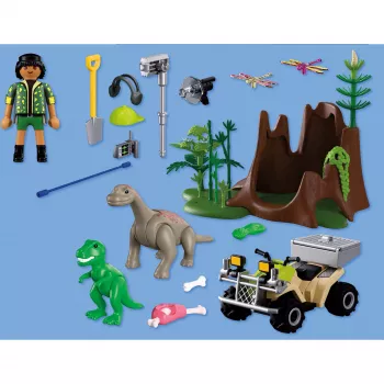 Playmobil 72069 Esconderijo dos dinossauros