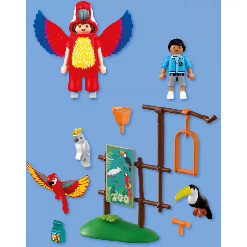PLAYMOBIL 72074 Animals & Friends mascote do zoo