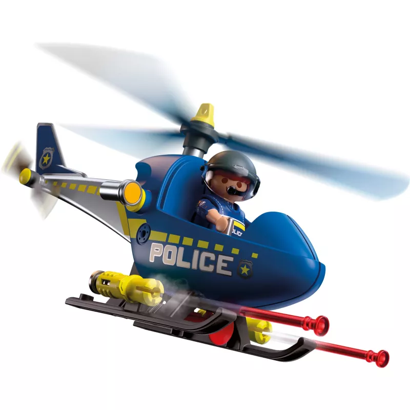 PLAYMOBIL 72080 City Action Helicóptero da Polícia