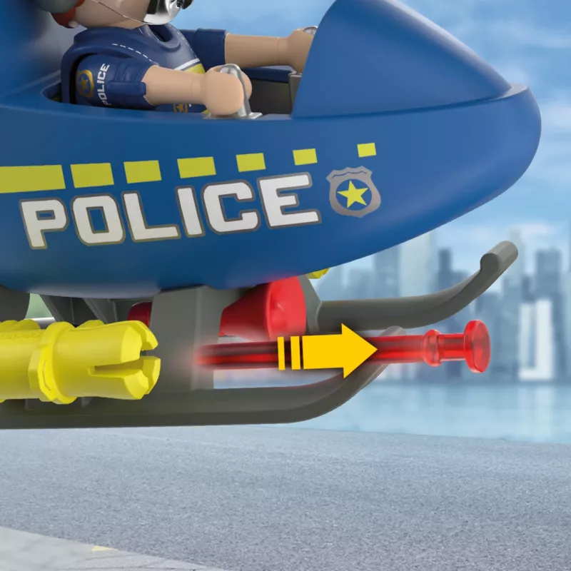 PLAYMOBIL 72080 City Action Helicóptero da Polícia