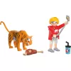 PLAYMOBIL 72089 Animals & Friends Zoo Tigre e Visitantes