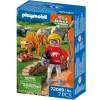 PLAYMOBIL 72089 Animals & Friends Zoo Tigre e Visitantes