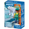 Playmobil 72090 Animals & Friends Zoo: Urso-polar e tratador de animais