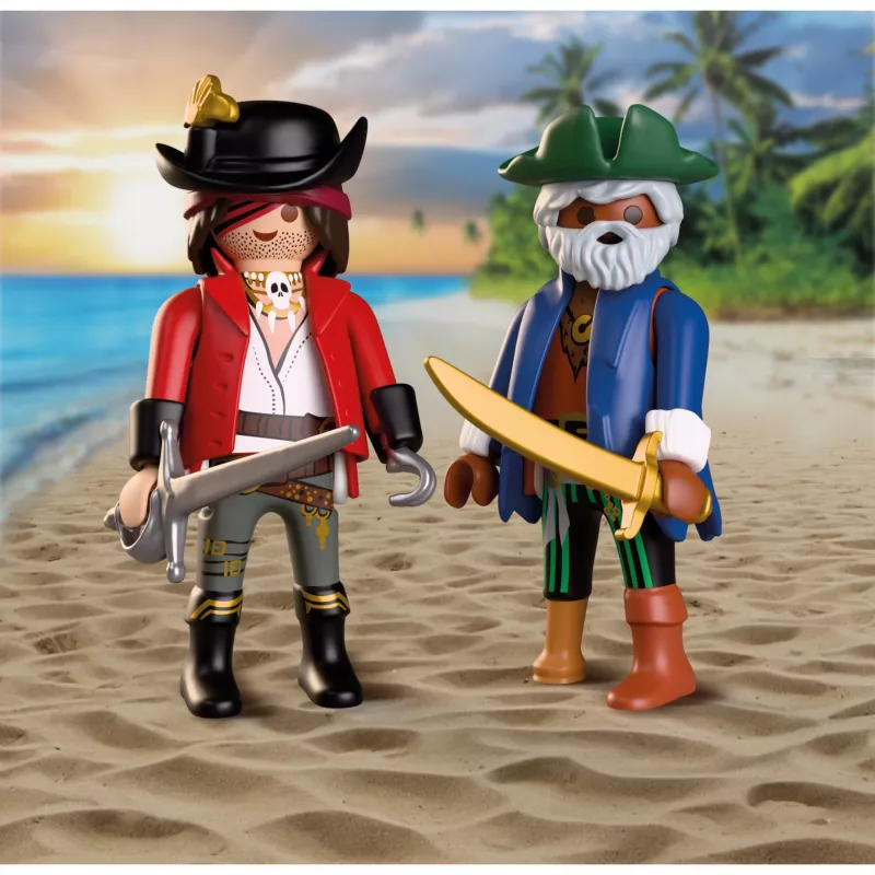 PLAYMOBIL 72100 Ovo surpresa Piratas Conjunto de figuras de brincar