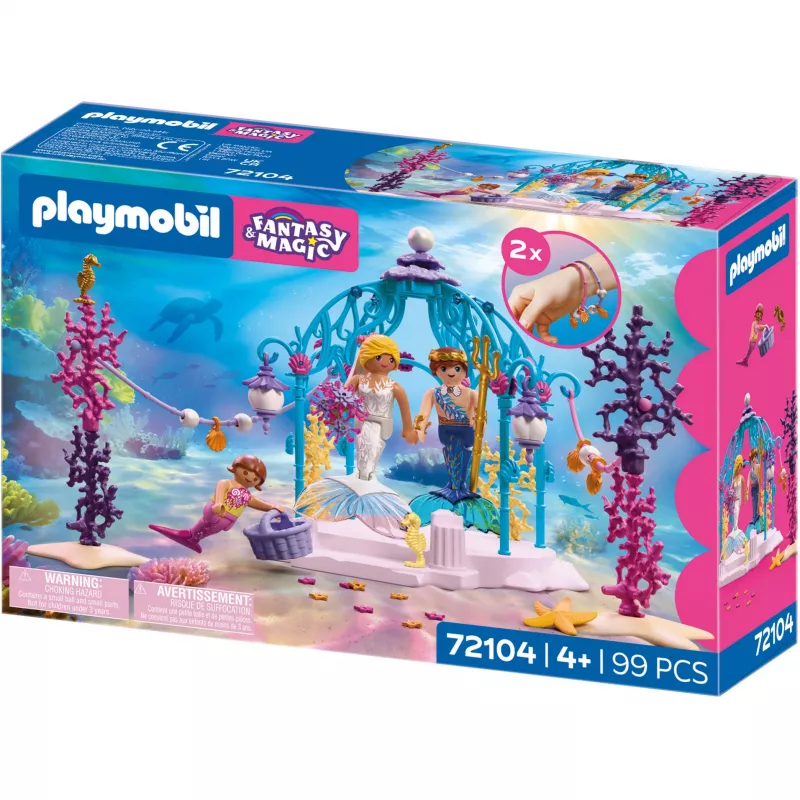 Playmobil 72104 Fantasy & Magic Casamento Subaquático