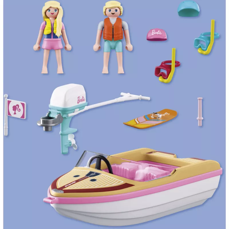 Playmobil 72122 Barbie barco de aventura