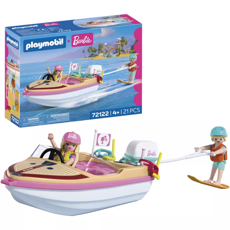 Playmobil 72122 Barbie barco de aventura