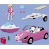 Playmobil 72123 Barbie Carrinho Descapotável Carro de Brinquedo