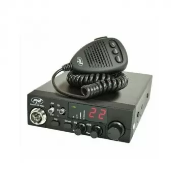 Rádio CB PNI HP-8024 ESCORT AM/FM 12/24V