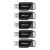 PNY Attaché X Pen Drive 64 GB USB 3.2 Gen 1 Pack de 5 (P-FD64GX5ATTX-EF)