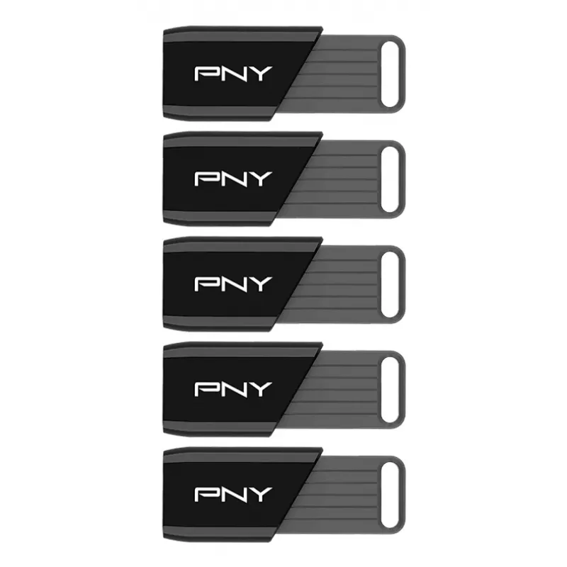 PNY Attaché X Pen Drive 64 GB USB 3.2 Gen 1 Pack de 5 (P-FD64GX5ATTX-EF)