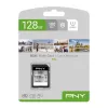 PNY Elite 128GB Cartão de memória SDXC UHS-I U1 Class 10 - até 100MB/s de velocidade de leitura