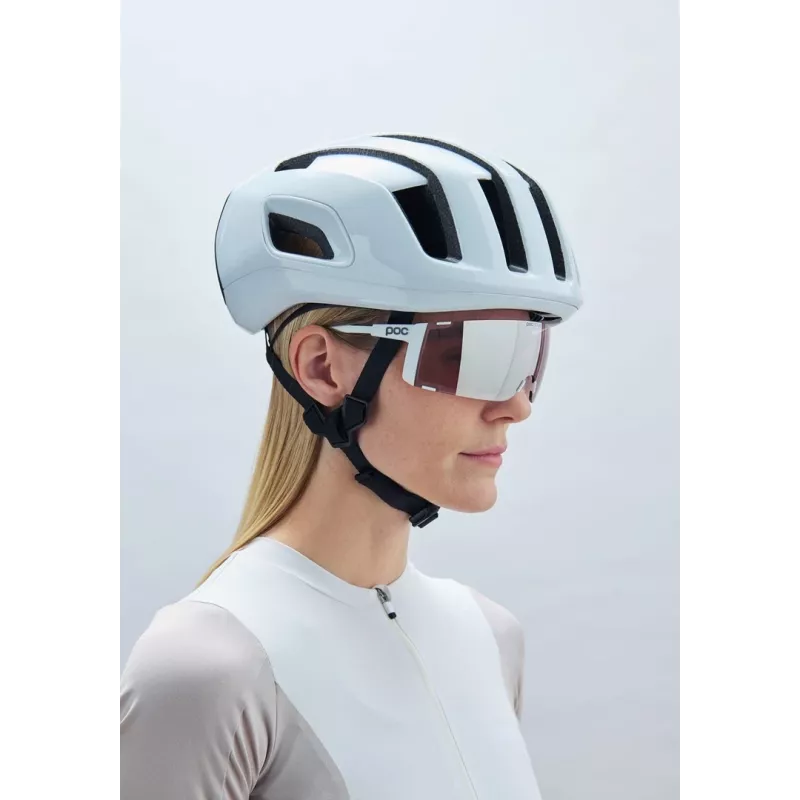 Capacete de ciclismo de estrada POC Cytal SPIN Uranium Black Matt pequeno 50-56 cm