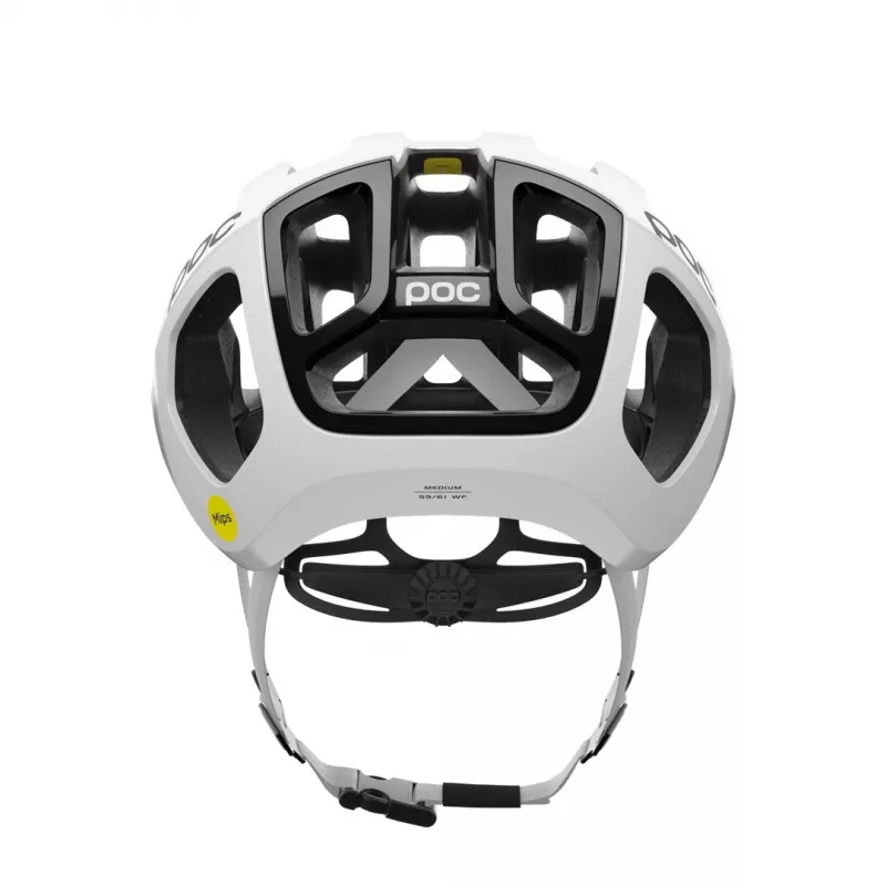 Capacete de estrada POC Ventral Air Wide Fit MIPS Hydrogen White M (55-58 cm)