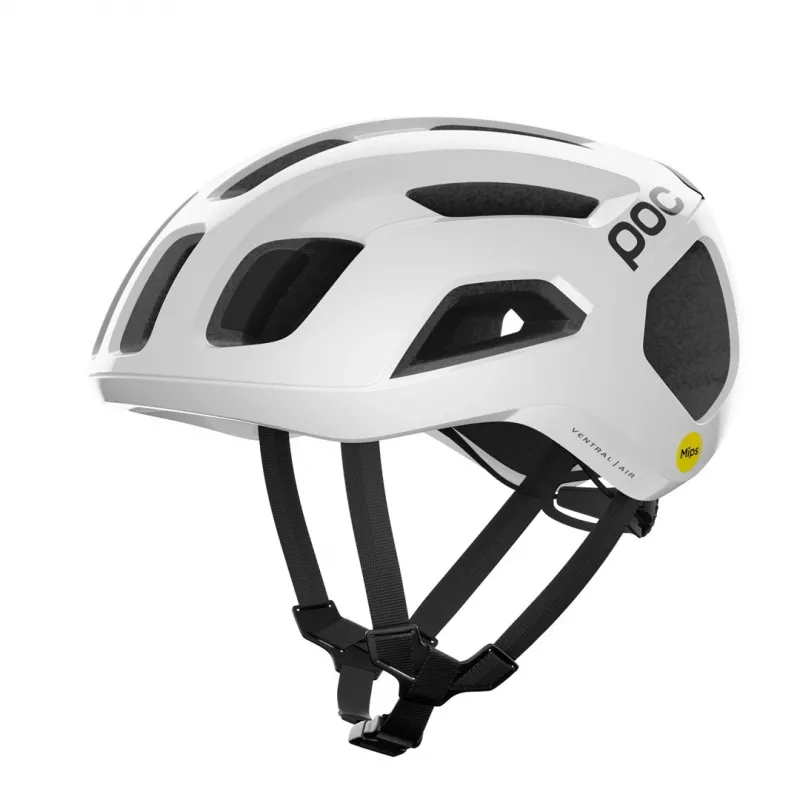 Capacete de estrada POC Ventral Air Wide Fit MIPS Hydrogen White M (55-58 cm)