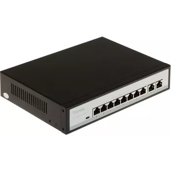 POE LANG Switch PoE 8 portas 10/100 Mbps 120W