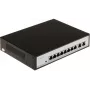 POE LANG Switch PoE 8 portas 10/100 Mbps 120W