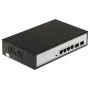 Switch PoE+ não gerido POE LANG TC-P3S06, 4x 10/100Mbps RJ45 PoE+ (60W), 2x uplink SFP, desktop/metal