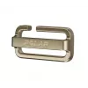 Fivela Polar Loop, cor de areia (Greige Sand) – fivela de aço inoxidável para pulseiras Polar Loop