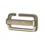 Fivela Polar Loop, cor de areia (Greige Sand) – fivela de aço inoxidável para pulseiras Polar Loop