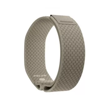 Pulseira Polar Loop SoftWeave S-L, cor de areia (Greige Sand) – pulseira de substituição para Polar Loop