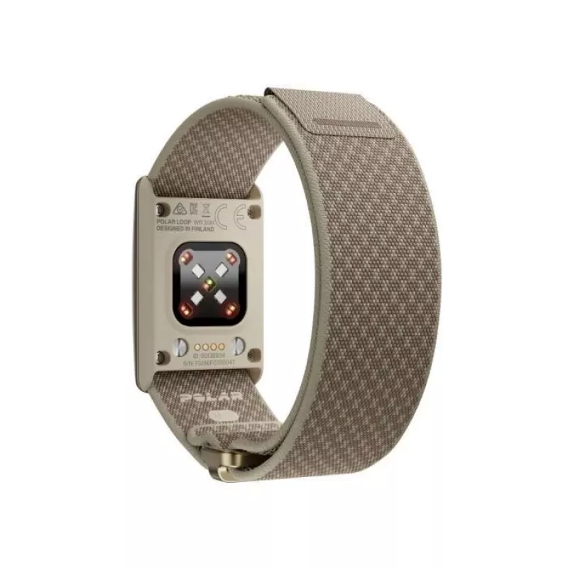 Polar Loop monitor de atividade sem ecrã S-L, greige areia (920115932)