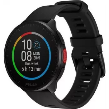 Polar Pacer relógio de corrida com GPS - Night Black - bracelete S/L - ecrã MIP de 1,2