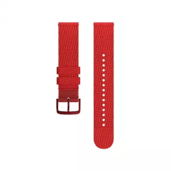Polar Tide bracelete de silicone – 20 mm, Medium/Large, vermelho