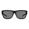 Óculos de sol retangulares unissexo Polaroid Ancillaries PLD9003SDL5 - Armação preta mate, lentes cinzentas polarizadas