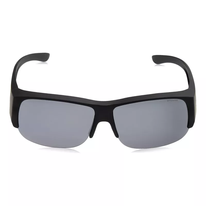 Óculos de sol unissexo Polaroid Ancillaries PLD9007SDL5 - armação preta, lentes polarizadas cinzentas
