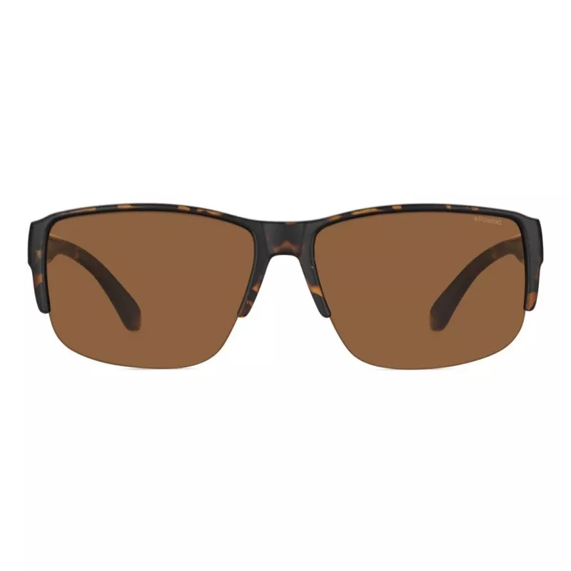 Óculos de sol unissexo Polaroid Ancillaries PLD9007SV08 - armação preta, lentes polarizadas cinzentas