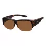 Óculos de sol unissexo Polaroid Ancillaries PLD9007SV08 - armação preta, lentes polarizadas cinzentas