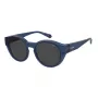 Óculos de sol unissexo quadrados pilot Polaroid Ancillaries PLD9017SPJP - armação preta, lentes polarizadas cinzentas