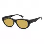 Óculos de sol unissexo Polaroid Ancillaries PLD9020S71C - armação preta, lentes polarizadas cinzentas