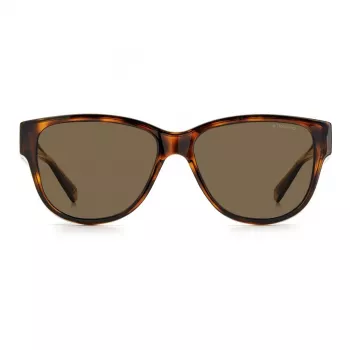 Óculos de sol Polaroid Ancillaries mulher PLD9013S9N4 - armação preta, lentes cinzentas polarizadas