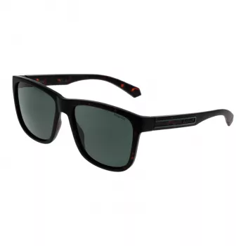 Óculos de sol Polaroid homem PLD2155S57HGC - armação Havana Green, lentes polarizadas cinzentas-verdes, 57 mm