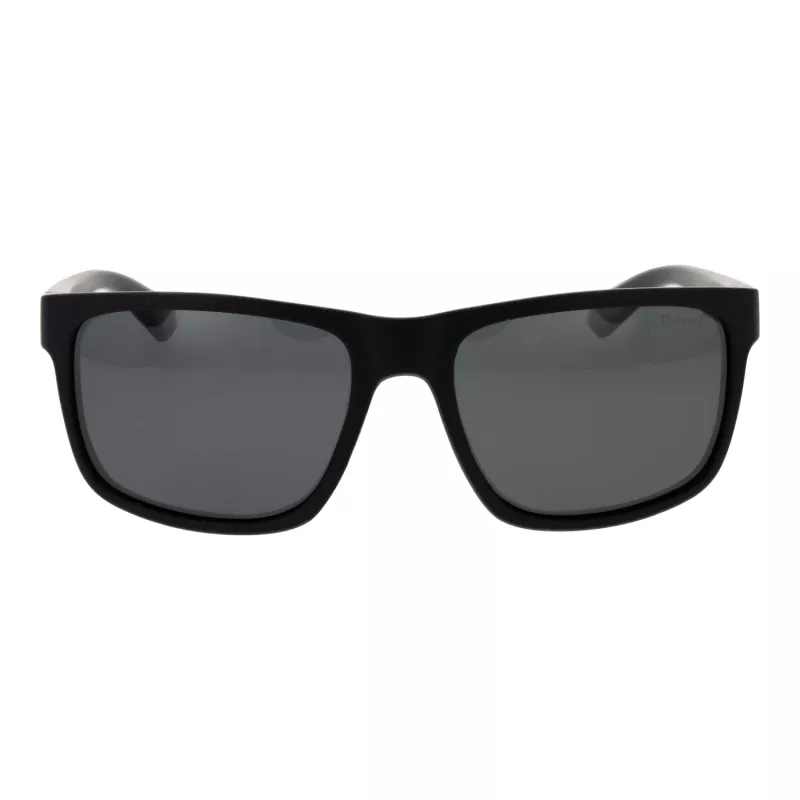 Óculos de sol polarizados Polaroid homem PLD2157S57003 - armação preta lentes cinzentas 57mm