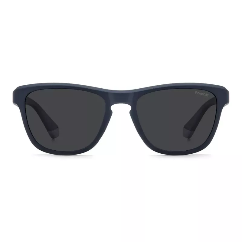 Óculos de sol retangulares polarizados de homem Polaroid PLD2168S4NZ - preto/cinzento